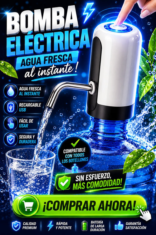 🔥bomba electrica de botellon 💧⚡